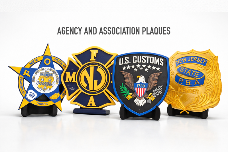 Agency and Association Plaques