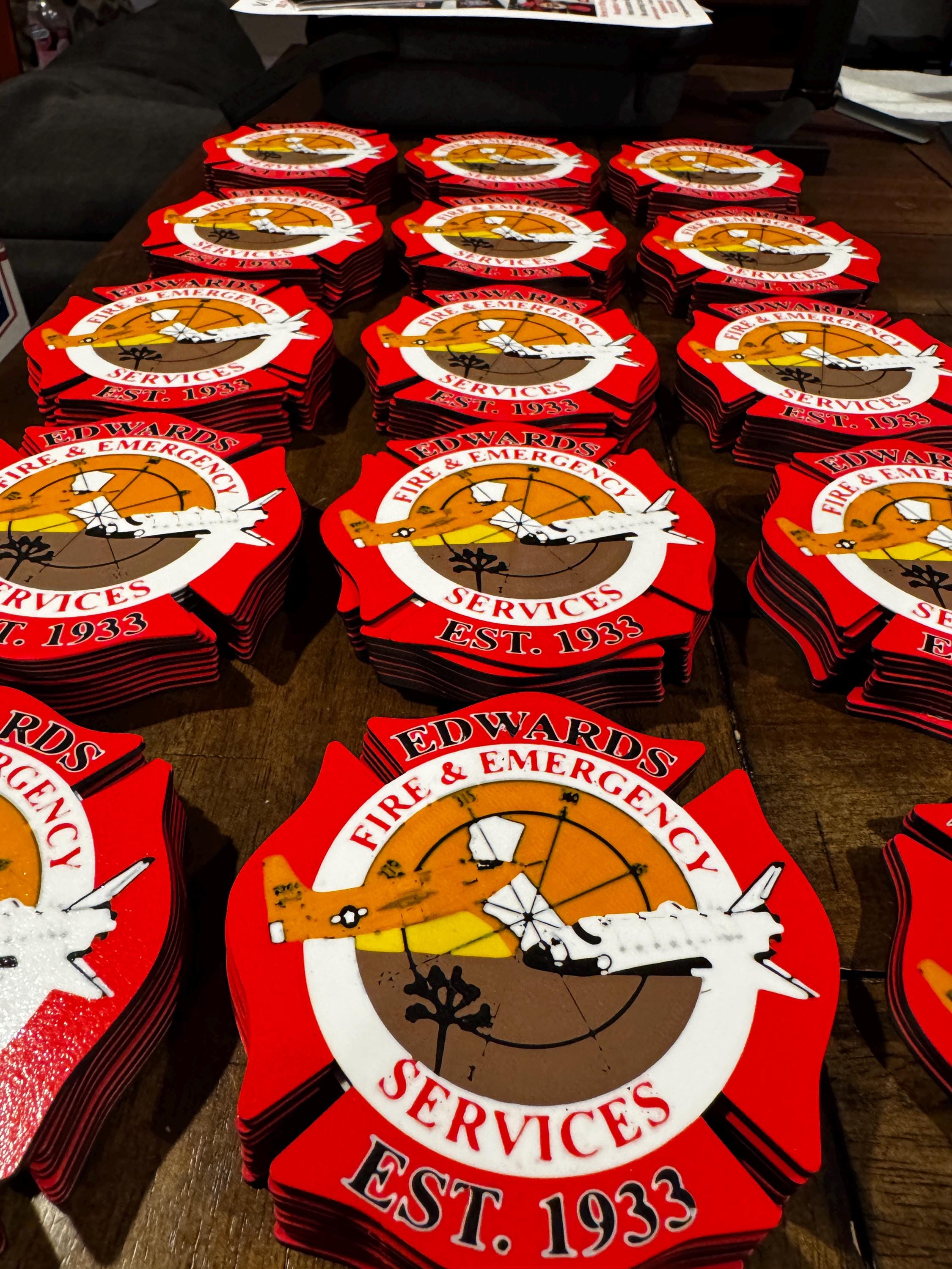 Custom Logo Coasters | 3D Printed | Desk Coaster | Multi-Color