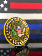 US Army Veteran 3D Plaque | Veteran's Day | Army Logo Sign | Desk Display with Stand