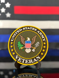 US Army Veteran 3D Plaque | Veteran's Day | Army Logo Sign | Desk Display with Stand