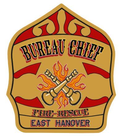 Custom 3D-Printed Firefighter Shield Replica – YOUR Shield 3D Printed for Display