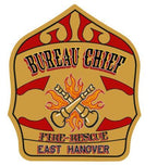 Custom Firefighter Helmet Shield Replica | 3D Display with Stand