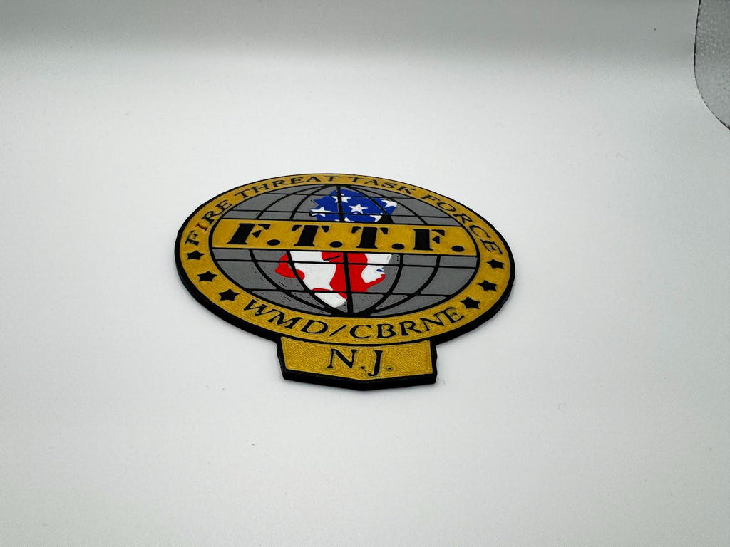 Custom Logo Coasters | 3D Printed | Desk Coaster | Multi-Color