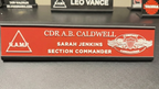 Custom Desk Nameplate With Holder | Optional Full Color Raised Logo