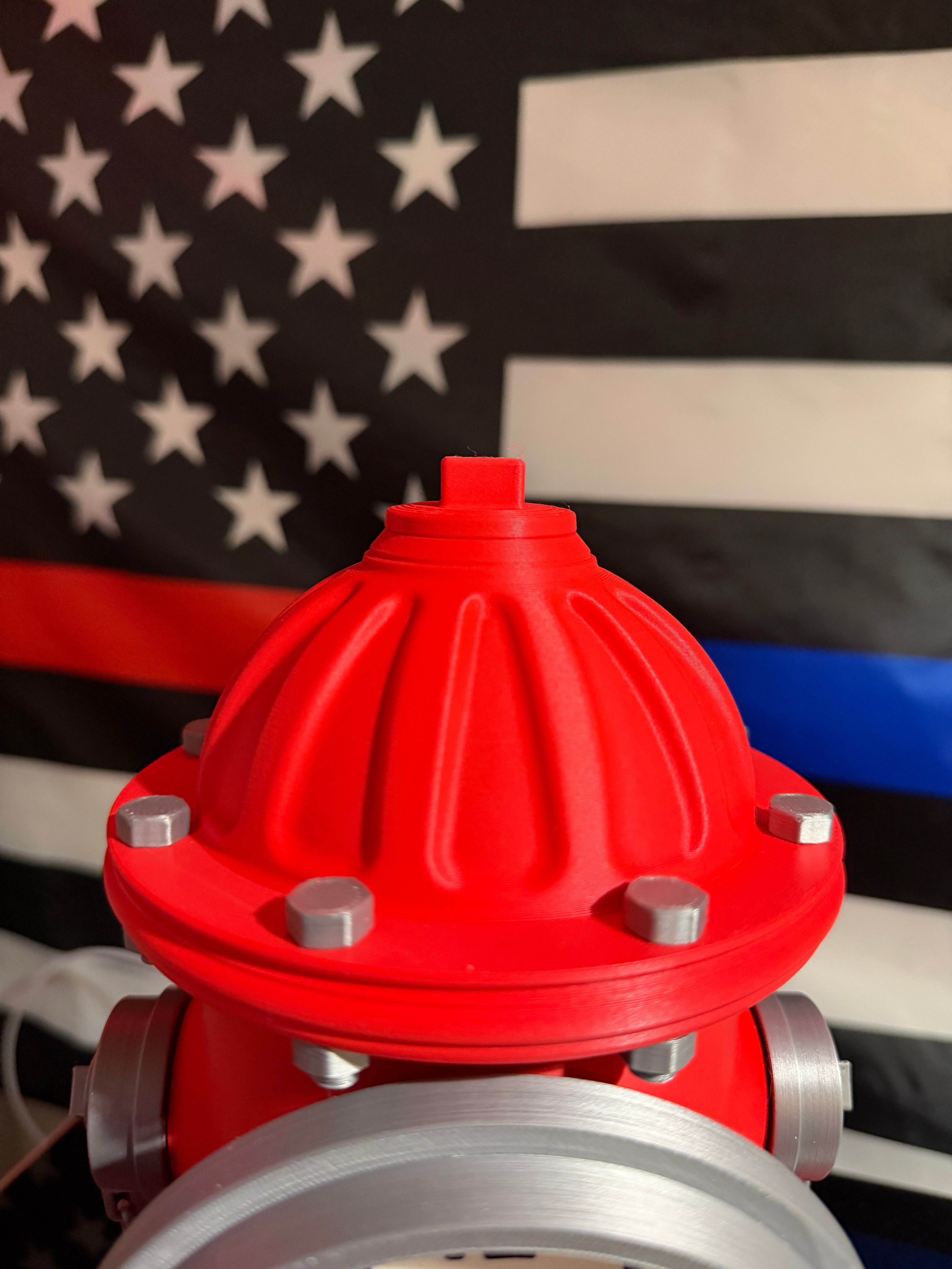 Custom Fire Hydrant Clock: Firefighter Gift, Personalized Maltese Dial