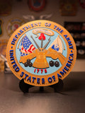 United States Department of the Army 3D Plaque with Stand and Wall Mount Decorative Military Display