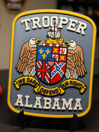 Custom 3D Printed Badge Patch Logo Plaque | Personalized First Responder Retirement Gift