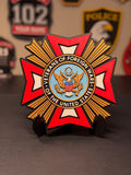 VFW 3D Printed Plaque Display