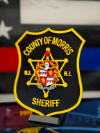 Custom 3D Printed Badge Patch Logo Plaque | Personalized First Responder Retirement Gift