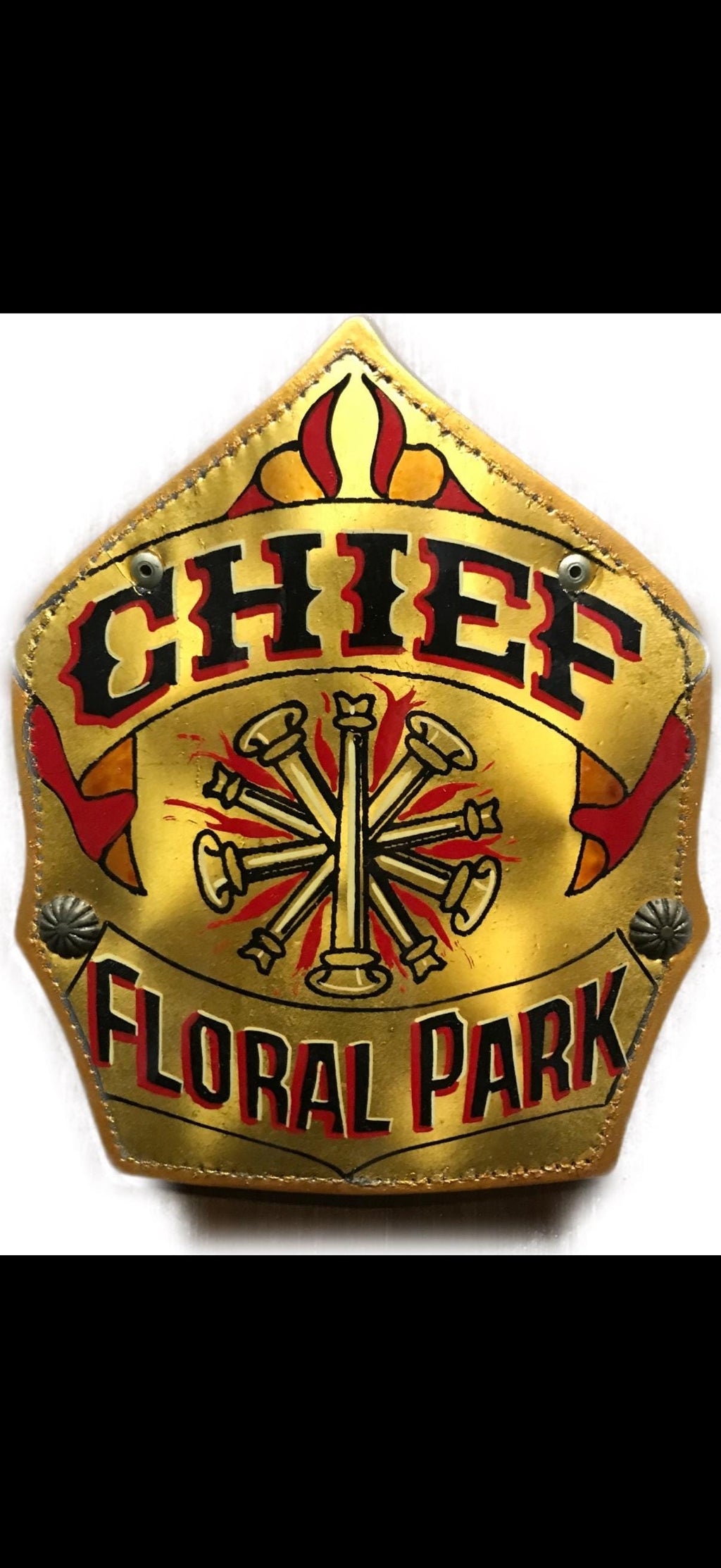 Custom 3D-Printed Firefighter Shield Replica – YOUR Shield 3D Printed for Display