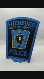Custom 3D Printed Badge Patch Logo Plaque | Personalized First Responder Retirement Gift